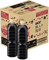 UCC 職人の珈琲 無糖 ラベルレスボトル ペットボトル 900mlx12本